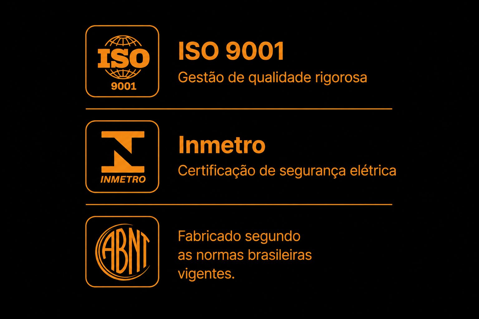 Certificações de Qualidade e Segurança ISO, Inmetro e ABNT